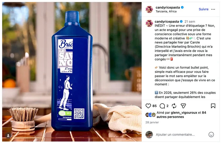 Retombée presse / réseaux — Briochin