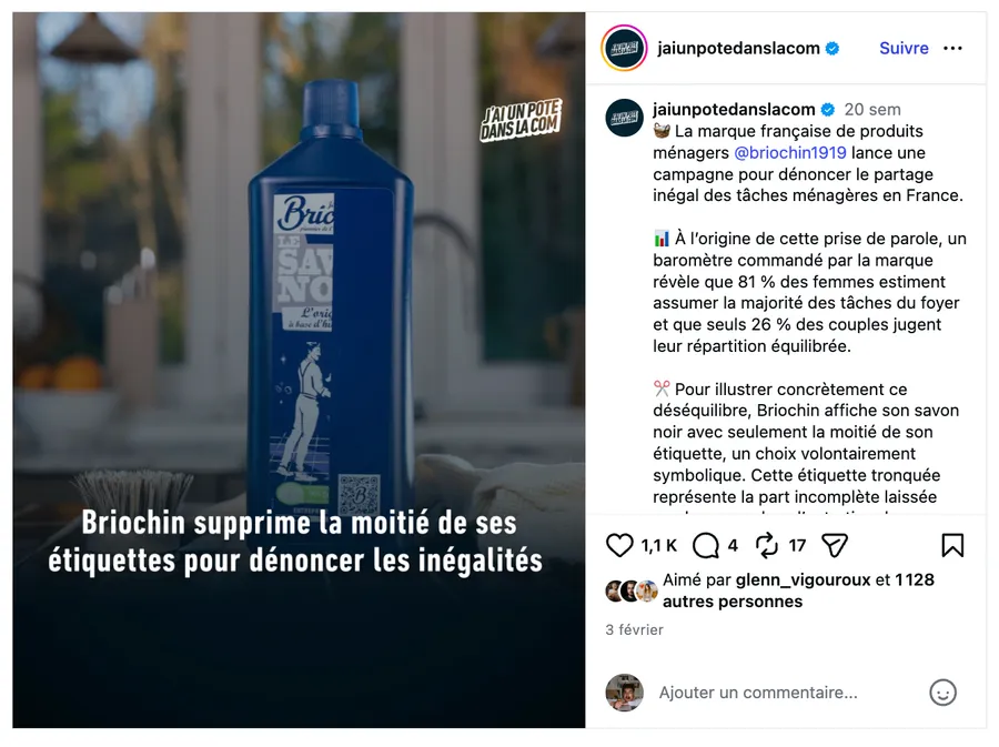 Retombée presse / réseaux — Briochin