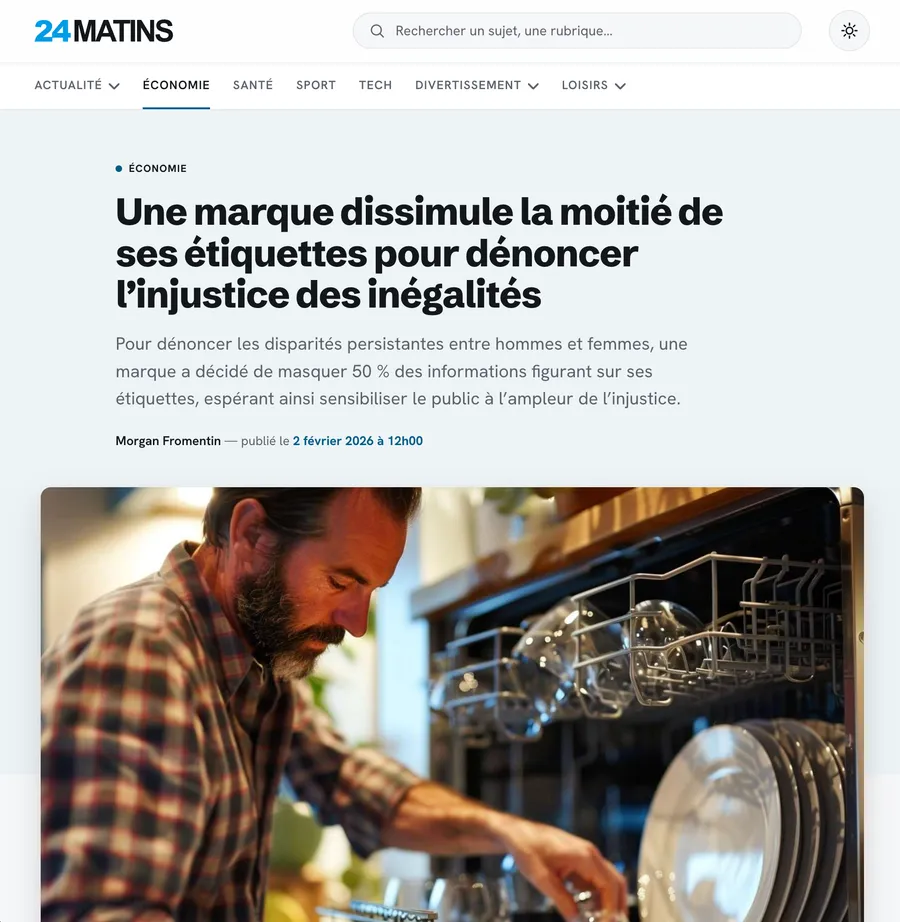 Retombée presse / réseaux — Briochin