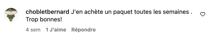Commentaire d’internaute — campagne Armor Délices